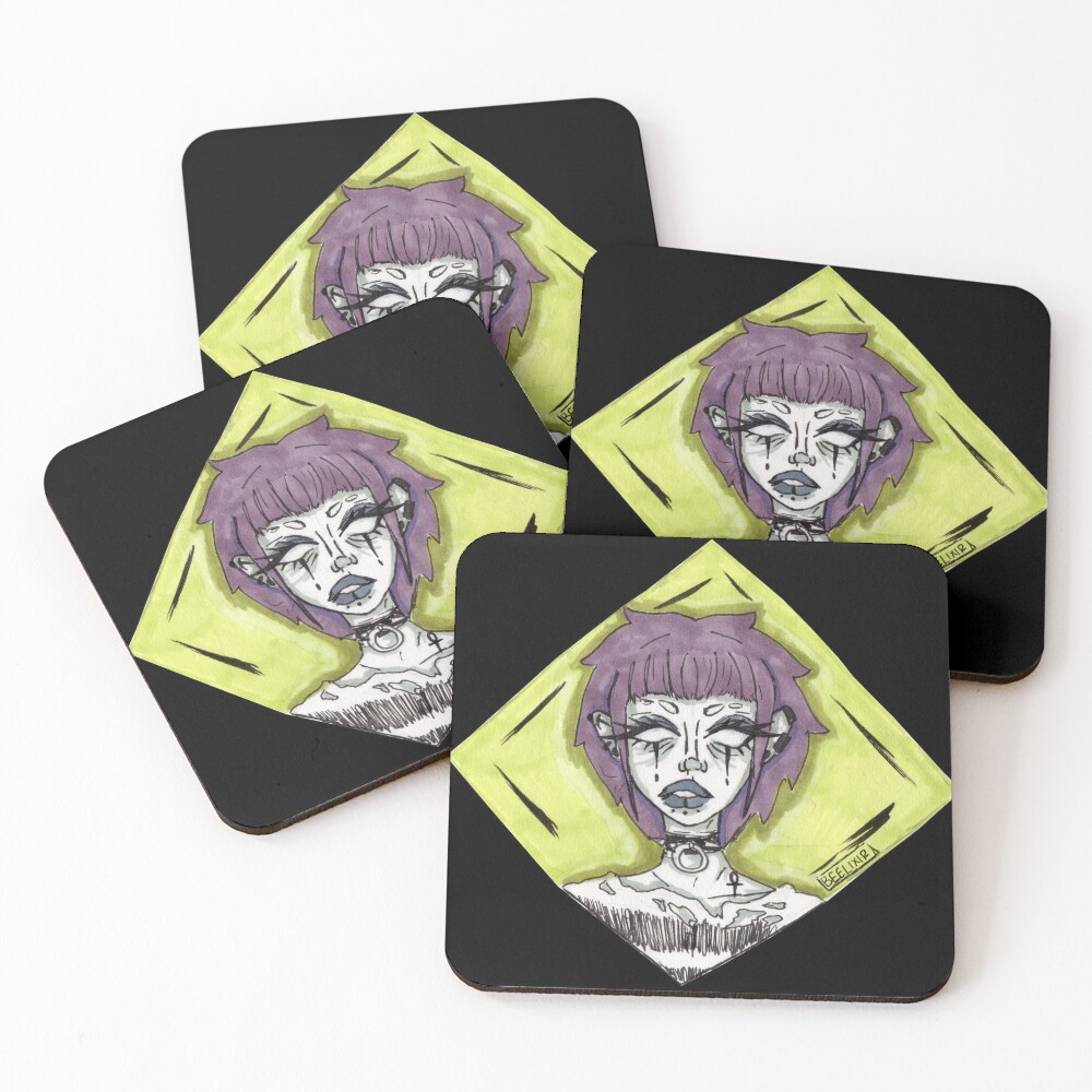 Item preview, Coasters (Set of 4) designed and sold by Beelixir.