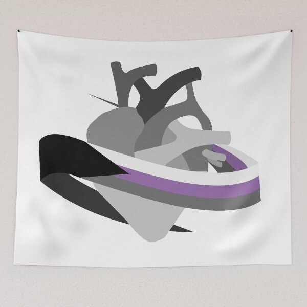 Item preview, Demisexual heart designed and sold by SaskiaSnelders.
