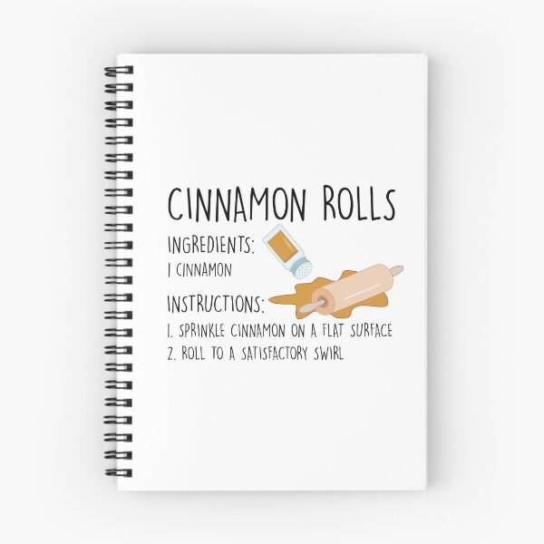 Item preview, Fake Cinnamon Roll Recipe designed and sold by laughingplace55.