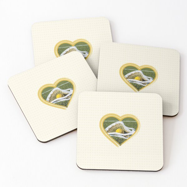 Item preview, Lacrosse Field Heart designed and sold by Susan Says.