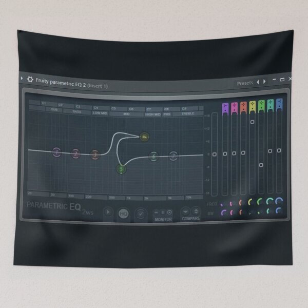 Item preview, FL Studio Parametric EQ Meme  designed and sold by frootloopstudio.