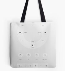 Time & date related Japanese vocabulary Tote Bag
