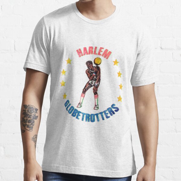 "1970s Vintage Distressed Harlem Globetrotters Retro Tee, Harlem