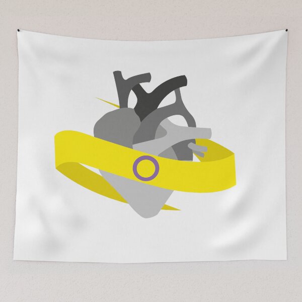 Item preview, Intersex heart designed and sold by SaskiaSnelders.