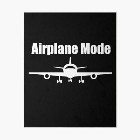 Airplane Mode Wall Art Redbubble - airplane mode roblox id code