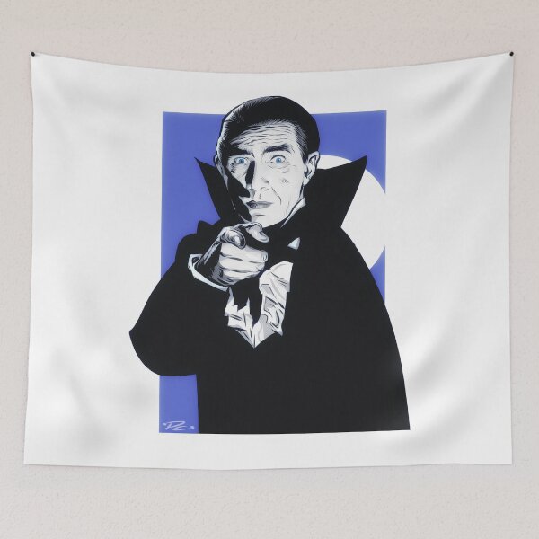 Item preview, Bela Lugosi - An illustration by Paul Cemmick designed and sold by TIGERDAVER.