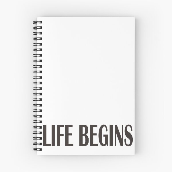 Item preview, life begins designed and sold by nonique.