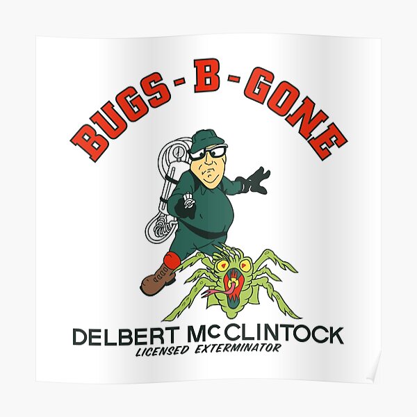 "Bugs-B-Gone (version T) (inspired By Arachnophobia)" Poster For Sale ...