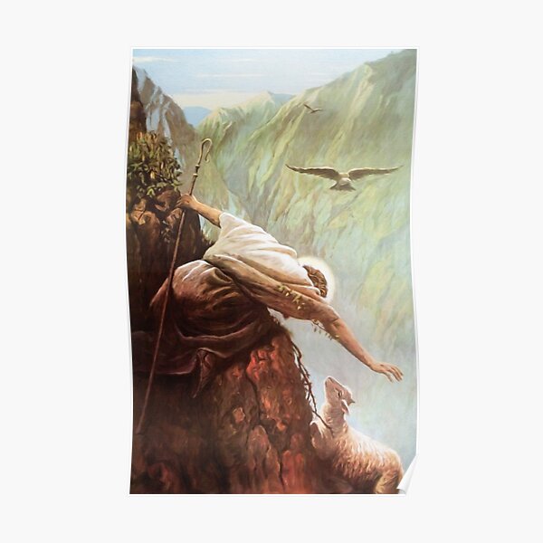 The Lost Sheep Luke 15:3-7 Poster