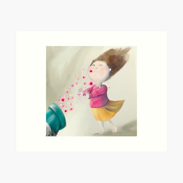 Summer breeze Art Print