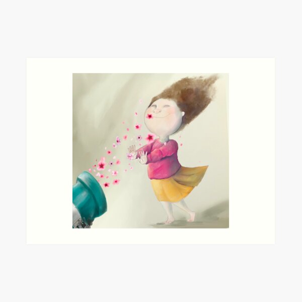 Summer breeze Art Print