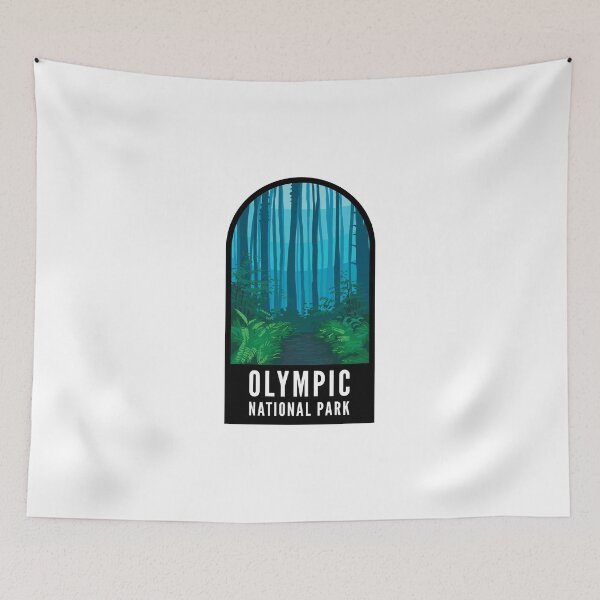 Item preview, Olympic National Park Badge designed and sold by HalpinDesign.
