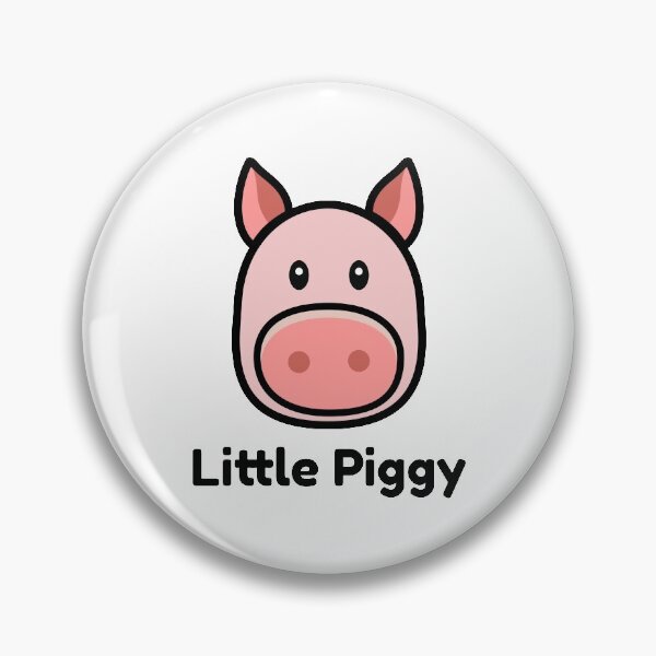 Item preview, Little Piggy Piglet Cartoon  designed and sold by StupidHeadArt.