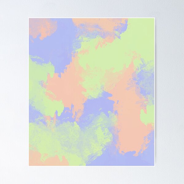Item preview, Abstract strokes - pastel colors designed and sold by Mennen’s Art.