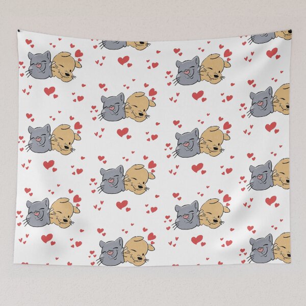 Item preview, Cat love designed and sold by CosyRosie.