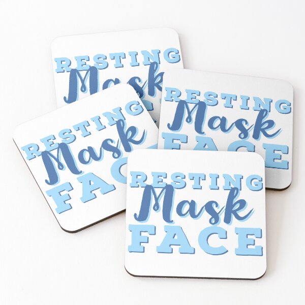 Item preview, Resting Mask Face designed and sold by Artsy-Sydney.