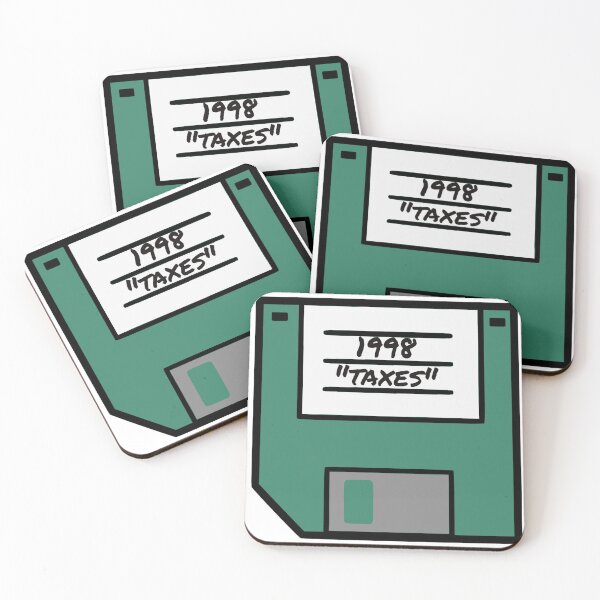 Item preview, 1998 Taxes Floppy Disk designed and sold by Hackmethod.
