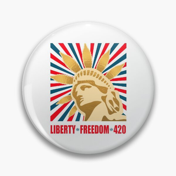 Item preview, Liberty; Freedom; 420;  designed and sold by StickerApe.
