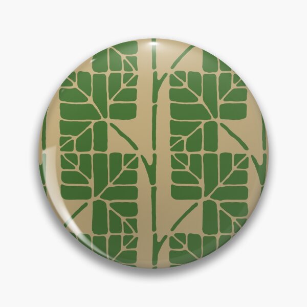 Item preview, K. Moser Square Leaves - Green designed and sold by Raw-Run.