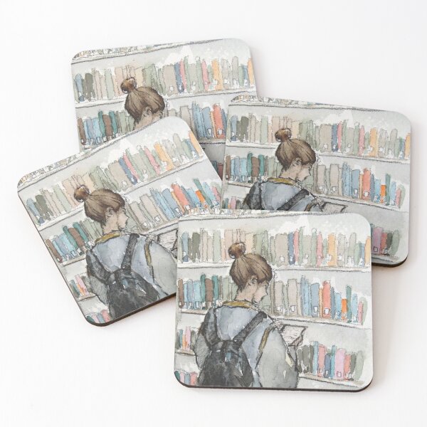 Item preview, Student in university library designed and sold by Kuhtina.