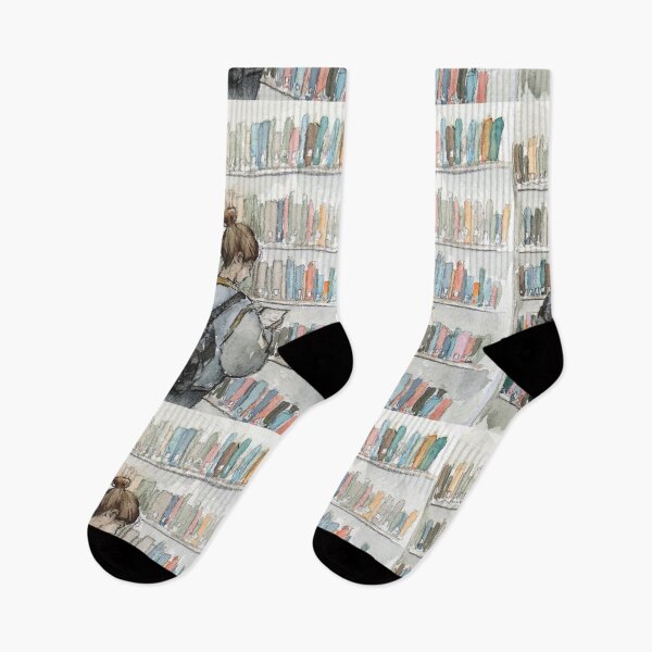 Item preview, Student in university library designed and sold by Kuhtina.