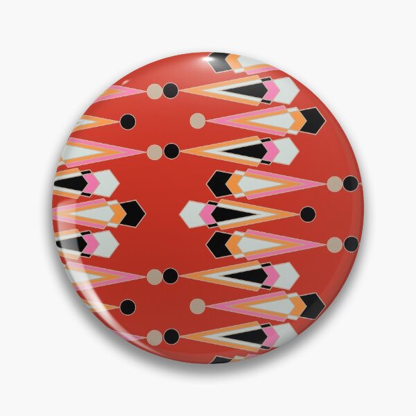 Item preview, Geometric Cones - Red designed and sold by BumbleChynxBee.