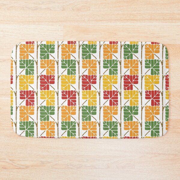 Item preview, K. Moser Square Leaves - Autumn designed and sold by Raw-Run.