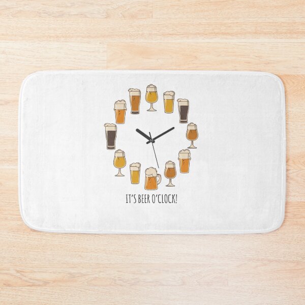 Item preview, It's Beer O'clock! designed and sold by printadorable.