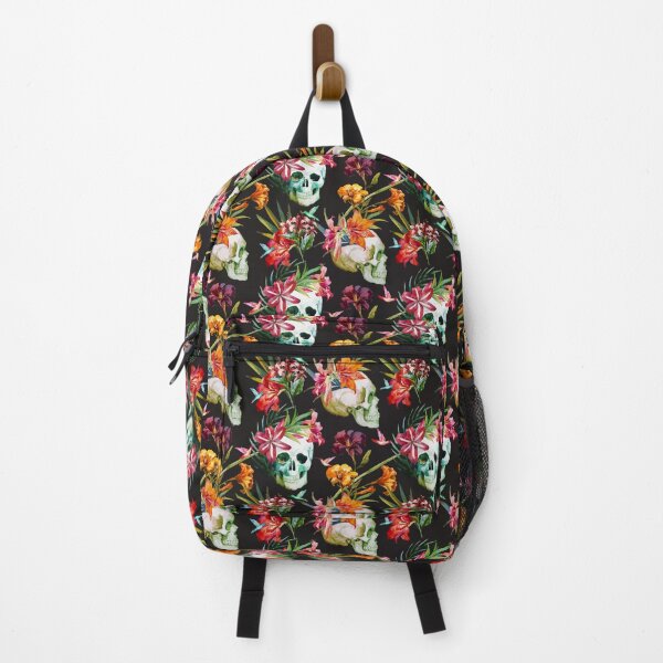 Item preview, French Skull in Paradise - Tropical Skull Design - Popular on the Street designed and sold by DavJen.