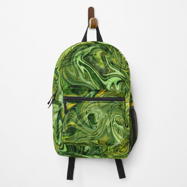 Item preview, Green yellowish marble abstract designed and sold by lenaliluna.