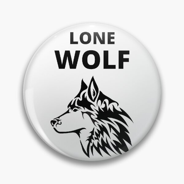 Item preview, Lone Wolf - abstract designed and sold by RIVEofficial.