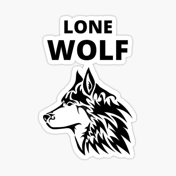 Aperçu de l'œuvre Lone Wolf - résumé créée et vendue par RIVEofficial.
