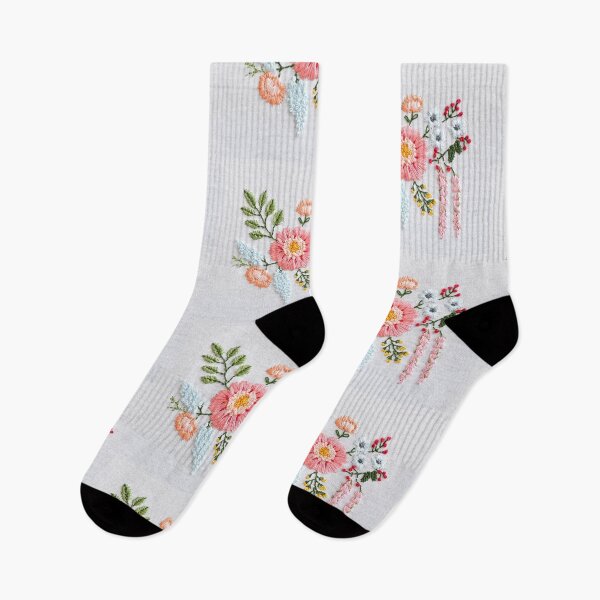 Item preview, Embroidered Summer Flowers designed and sold by boojun.