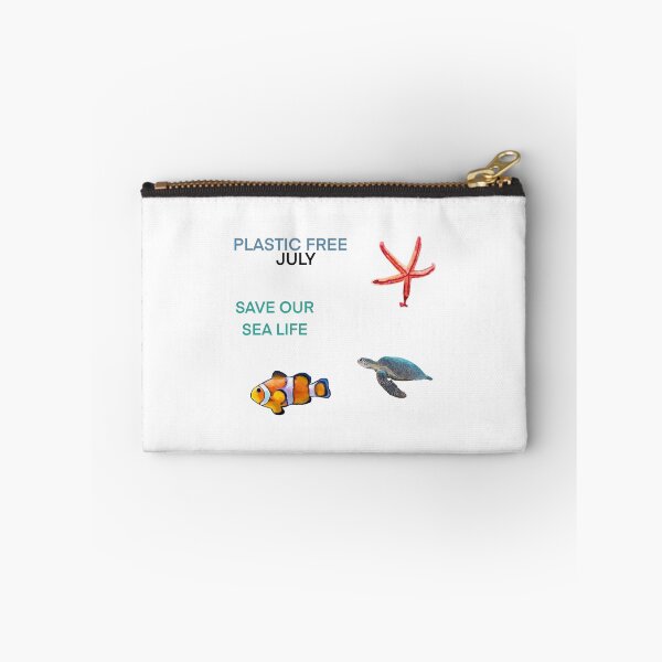 Item preview, Plastic free July, save our seas starfish, turtle  designed and sold by MollyJaneArt.