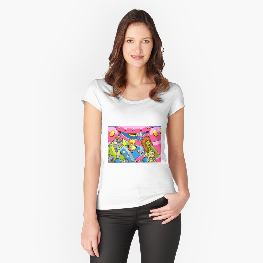 Item preview, Fitted Scoop T-Shirt designed and sold by MCC73.