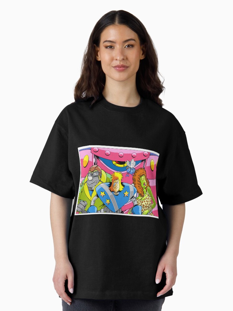 Thumbnail 2 of 7, Oversized T-Shirt, Mr Custa- Space Rock Star designed and sold by MCC73.