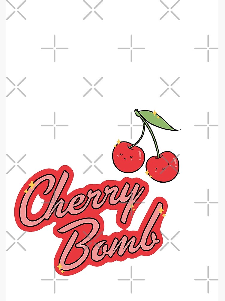 "Cherry Bomb Aesthetic" Poster for Sale by cloudvity Redbubble