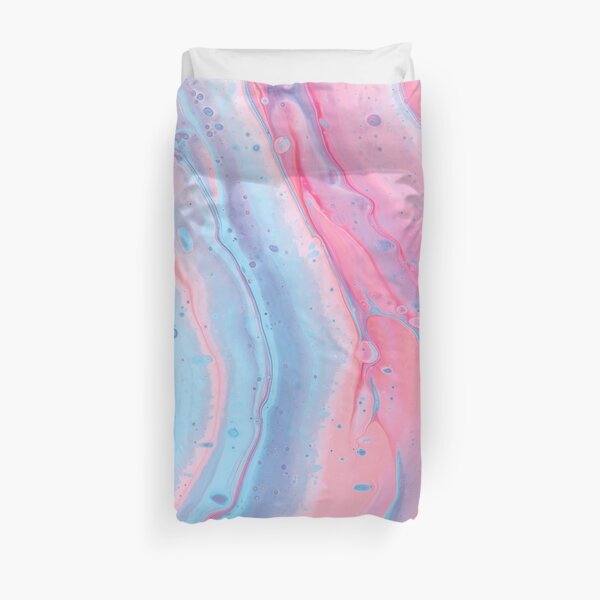 Abstract Pattern Pastel Colors Duvet Cover