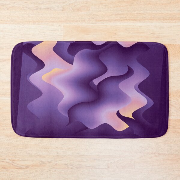 Item preview, Purple waves designed and sold by feiermar.