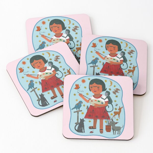 Item preview, Little Frida Kahlo & Pets designed and sold by JohnParraArt.