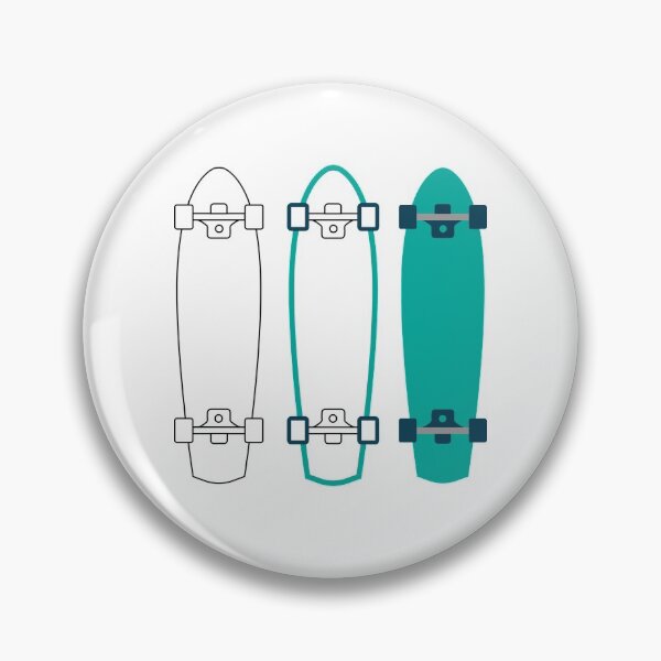 Item preview, 3 Skateboards White and Teal designed and sold by MUZA9.