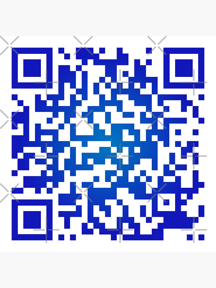 "Office Theme QR Code" Sticker for Sale by DWaffleDesigns Redbubble