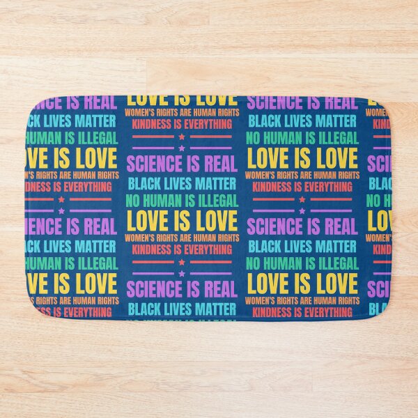 Item preview, we believe, Science is real, black lives matter,no human is illegal, love is love,womens rights are human rights, kindness is everything designed and sold by chris-ellis-art.