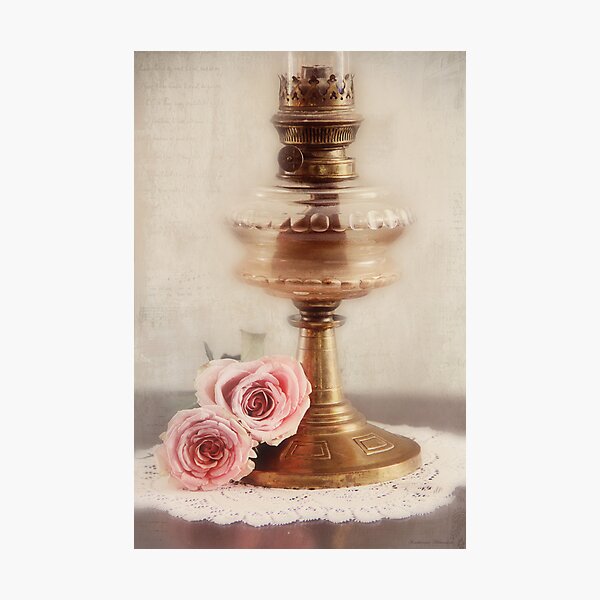 Light and roses Photographic Print