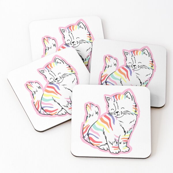 Item preview, Rainbow Cat designed and sold by RLYRetro.