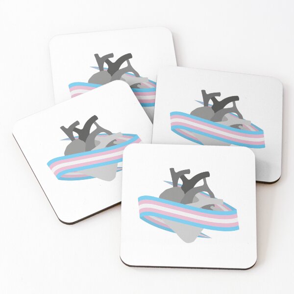 Item preview, Trans heart designed and sold by SaskiaSnelders.