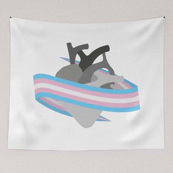Item preview, Trans heart designed and sold by SaskiaSnelders.