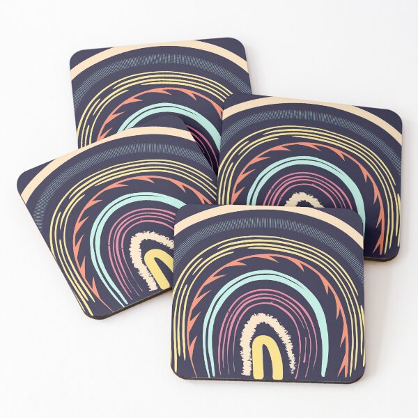 Item preview, cute rainbow boho positive vibes designed and sold by kikibul.