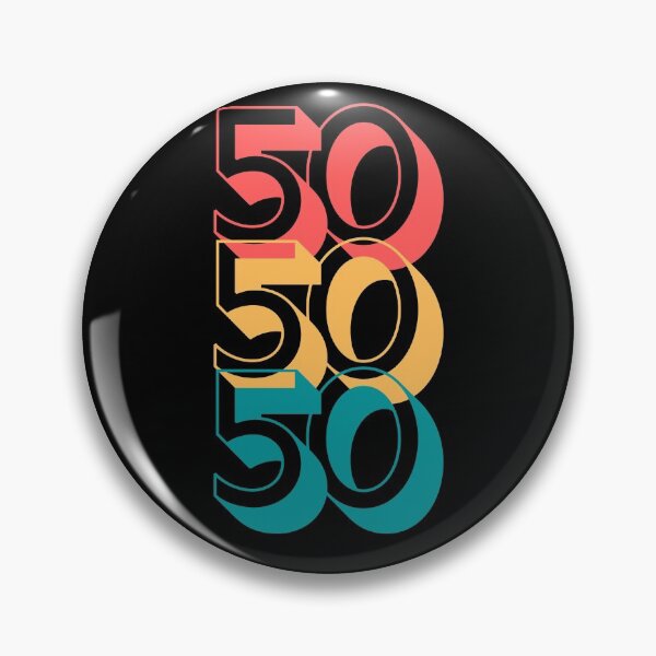 Item preview, 50 Fifty 50 Vintage Rock  designed and sold by Motivationmint.