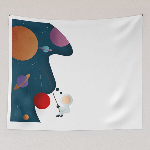Item preview, Dream Fisher Astronaut! designed and sold by Graphistol.